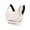 White, variant on CFLVAEK Wireless Sports Bras for Women Plus Size Push up Seamless Workout Bra Comfy Posture Corrector Sports Bra Front Criss Cross Bras with Side Buckle M