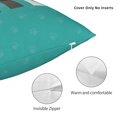 thumbnail image 3 of Pofeuu Cute Cat Paw And Dog Print Double-sided plush pillowcase Square Throw Pillow Covers Pillows Cover for Living Room Bedroom Sofa Couch Cushion Cover（No pillow core）-16"x16", 3 of 7