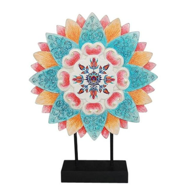 Benzara BM152404 Décoration de Table en Résine Exubérante Attrayante, Multicolore