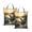 2PCS, variant on Mallards Duck Hunting Art Vintage Travel Dirty Laundry Bag 2PCS , Portable Hanging Storage Bag for Gym Camping Beach Business Trips