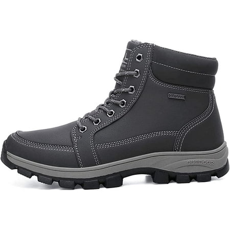 

Men s Outdoor Athletic Boots Hiking Boots Trekking Shoes Fashion High-Top Tooling Boots Men s Snow Boots Plush Cotton Shoes