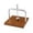 B, variant on Elegant Wooden Square Napkin Holder With Metal Round Balls. Bring A Hint Of Sophistication To Your Dining Experiences In Kitchens Bars Restaurants Hotels And Cafes. Large Dish Rack Drainer Kitchen