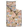 thumbnail image 2 of Bulldog Dog and Flower Florals Toddler Nap Mats for Kids Preschool,Sleeping Mat Bag or Kids,Toddler Sleeping Bag,Toddler Nap Mat or Daycare, 2 of 6