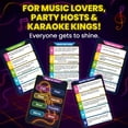 thumbnail image 5 of QUOKKA Card Game for Adults - Music Trivia Family Party Game - Who Knows Lyrics Better? Hip-Hop R&B, 5 of 7