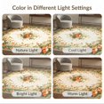 thumbnail image 7 of ODIKA 5'x7' Ultra-Soft Area Rug, Floral Vintage Garden Panel With Medallion Boho Corner Ornaments None Washable, Bare feet friendly, Silk-Touch for Bedroom Home office, 7 of 7