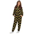 thumbnail image 4 of Underboss Wu Tang Clan Logo Toss Pajama Union Suit (Adult Large) Black, 4 of 4