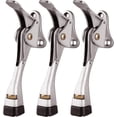 thumbnail image 1 of Door Stoppers Kickdown Door Stops Set of 3 Heavy Duty Doorstops Door Stops for Bottom of Door 4 Inch Easy Kick Down Door Stoppers Floor and Release Adjustable Door Stops, 1 of 7