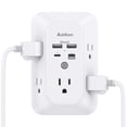 thumbnail image 1 of Extensor de salida con protector contra sobretensiones Addtam de 5 salidas con 4 USB PD20W, 1 of 7