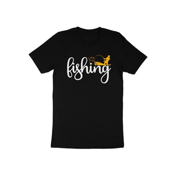 Funny Fishing Fisher Fish Gift for Men Women Kids Boys Girls T-Shirt Sarcastic Fishing Fisher Birthday Holiday Presents Men Women Tshirt