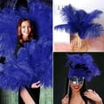 thumbnail image 3 of NOGIS 20 PCS Ostrich Feathers,Bulk Soft Natural Feathers for Crafts Centerpieces Party Wedding Home Decorations Dream Catchers Vases (Blue 8-10 Inch), 3 of 7