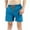 Blue, variant on Beach Trunks for Men Mens Swim Trunk Men's Solid Color Water Proof Quick Drying Beach Shorts With Zipper Pocket Sports Shorts Dark Gray 3XL