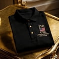 thumbnail image 2 of WAYUTE Polo Shirts for Men 250th Anniversary USA Shirt Short Sleeve Patriotic Graphic Collared Independence Day Freedom Casual Outdoor, 2 of 5