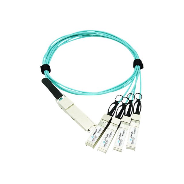 Axiom - Câble 100GBase-AOC direct attach - QSFP28 (m) à QSFP28 (m) - 16.4 Pieds - Actif