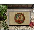 thumbnail image 6 of Carolines Treasures DAC2377MAT 18 x 27 in. Unisex Irish Terrier Christmas Flowers Doormat, 6 of 6