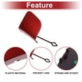 thumbnail image 4 of Unique Bargains Front Right Car Tow Hook Cover Cap for MercedesBenz GLC X253 2016-2018 Hook No.2538853400 Red Plastic 1 Pc, 4 of 6