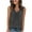 Gray-02, variant on Mittory Tank Top for Women Trendy V Neck Camisole Top Loose Fit Sleeveless Blouse Summer Vacation Outfits Plain Shirts