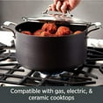 thumbnail image 3 of All-Clad Essentials Multipot Antiadhésif en Aluminium Anodisé Dur, 7 Litres, Noir, 3 of 5