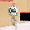 thumbnail image 3 of Danco 10561 Tub/Shower Trim Kit for Moen Moentrol and Posi-Temp series in Oil Rubbed Bronze, 3 of 4