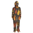 thumbnail image 3 of Vzayyk 4T-14Y Size Aviliable Cozy One-Piece Footless Sleeper Pajama Flames, 3 of 8