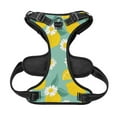 thumbnail image 5 of Picia Lemons Chamomile Flowers And Leaves No-Pull Dog Harness Reflective Front Clip Vest with Handle,Step-in Air Dog Harness,Adjustable 2 Metal Rings 4 Buckles,Easy to Put on & Take Off, 5 of 9