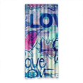 thumbnail image 1 of Cortina de Ducha ABPHQTO love Impermeable 150x180 cm, 1 of 2