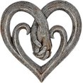 thumbnail image 2 of Decoración de pared con forma de corazón, amor eterno, arte de pared colgante, imitación de efecto acrílico 3D impreso, 2 of 5