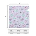 thumbnail image 5 of Fotbe Purple Butterfly Mailbox Covers Post Letter Box Cover Garden Decor Standard Size-25.5x21 in, 5 of 9