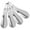 Silver, variant on 4pcs Stainless Steel Shoehorn Keychains Portable Shoe Horn Senior Shoe Horn Boot Shoehorn