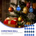 thumbnail image 2 of KAKOWELY 24 bolas colgantes navideñas, decoraciones creativas para colgar en el árbol, accesorios para decorar escenas., 2 of 4