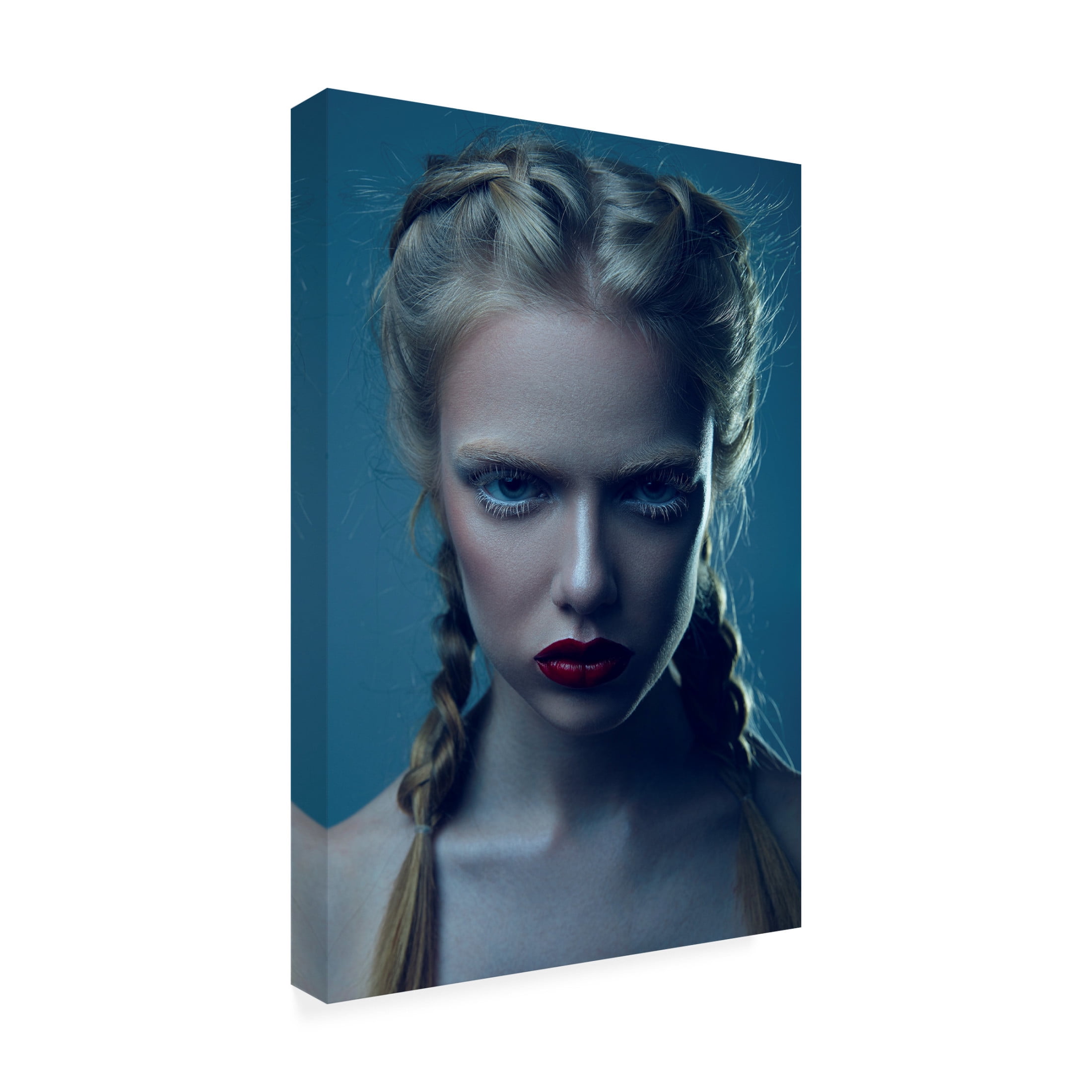 Canvas Wall Art - Dancho 'Polina' Wall Art for Living Room, Bedroom, or Office Décor by Trademark Fine Art - 12 x 19 Inches
