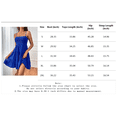 thumbnail image 5 of MORTTIC Women's Spaghetti Strap Sleeveless Smocked A-Line Swing Mini Dress, Elegant Casual Summer Dress, S, 5 of 5