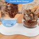 thumbnail image 2 of Cuenco para gatos con soporte extraíble, cuenco de comida antideslizante inclinado ajustable de 0 a 20° para gatos y perros pequeños, 2 of 4