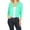 Green, variant on Women's Casual Lightweight Long Sleeves Open Front Office Wear Bolero Solid Cardigan