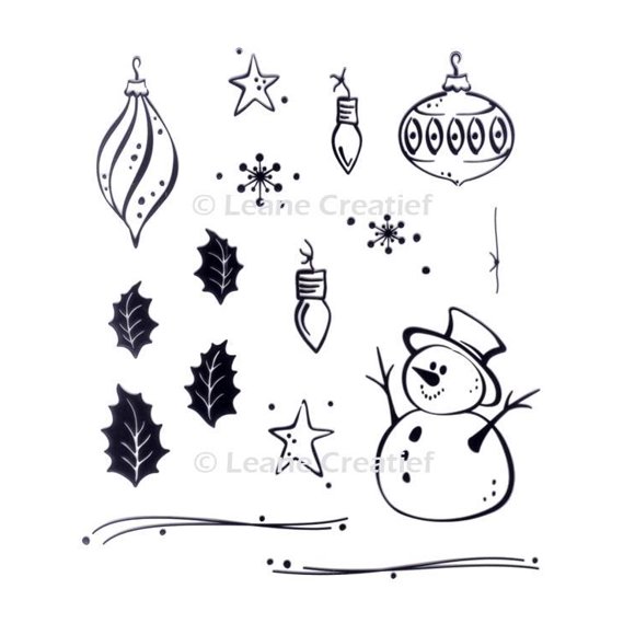 LeCreaDesign Clear Stamp Holidays