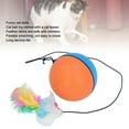 thumbnail image 4 of Interactive Cat Ball Toys, Electric 360 Degree Self Rotation Ball with Feather Stick Toy for Cats, 4 of 7