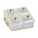 thumbnail image 2 of Plato de Frutas Perfecl Caja Organizadora Dividida Contenedor de Almacenamiento Multifuncional 4 Tazones Transparentes, 2 of 8