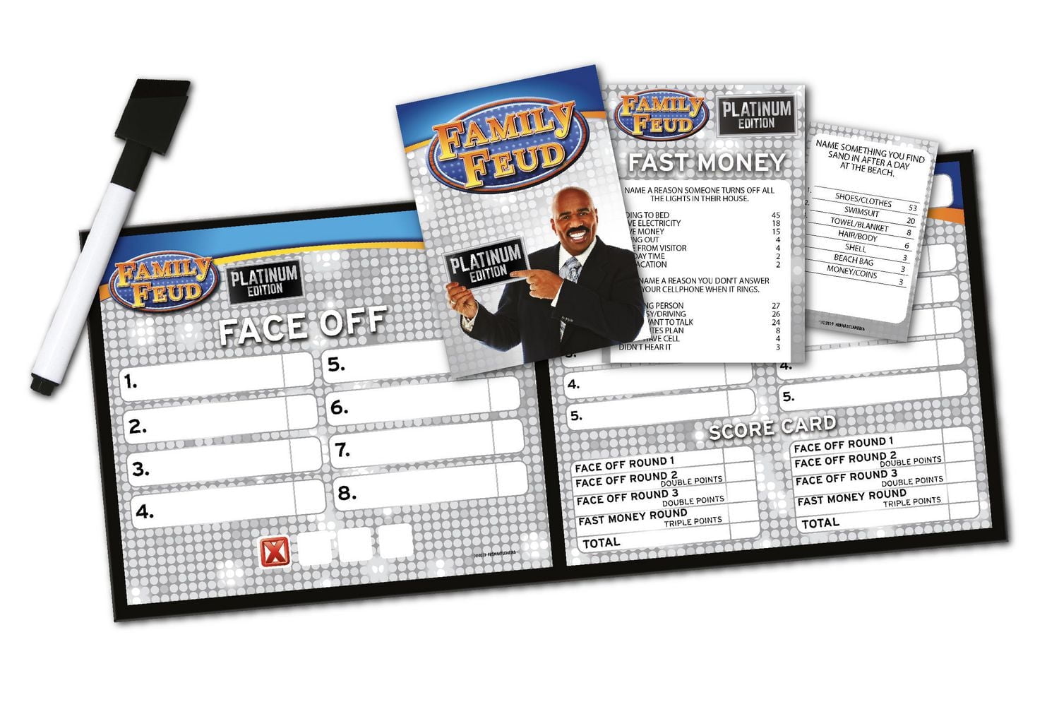 Steve Harvey Family Feud, Platinum Edition, jeu familial pour enfants et adultes