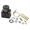 Edelbrock Fuel Pressure Regulator Carbureted 180 GPH 5-10 PSI -10 In/Out -6 Return Black