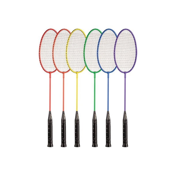 Champ Racket Set Champion Sports - Badminton racket - Official (66 cm) - blue, yellow ...