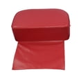 thumbnail image 1 of Cojín para silla de peluquería, salón de belleza, spa, 38 cm x 28 cm rojo, 1 of 9