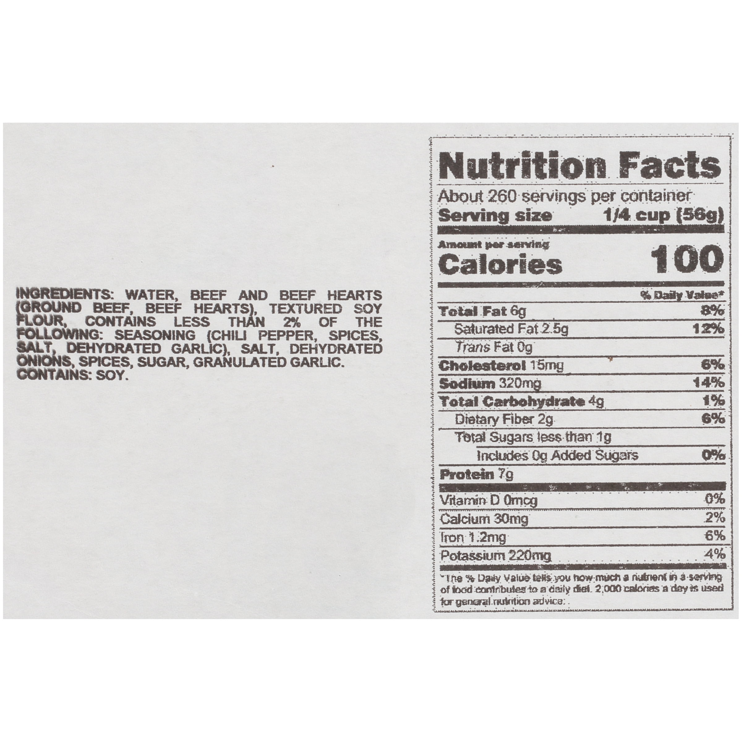 QUALITY CHEF Beef Taco Filling, 8 lb. Frozen Bag (Pack of 4)