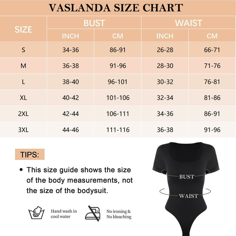 Vaslanda Womens' Waist Trainer Seamless V Neck Tummy Control