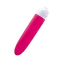 thumbnail image 3 of Bodywand Mini Lipstick Bullet Vibrator, Neon Pink, 3 of 4
