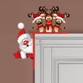 thumbnail image 2 of 1 Unidad Decoración Navideña Para La Esquina De La Puerta De Papá Noel Diy Costura Creativa Decoración Del Hogar Decoración Divertida Para La Esquina De Mi Puerta Película En La Esquina De Mi Puerta, 2 of 6