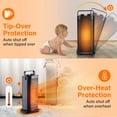 thumbnail image 5 of Ceramic Space Heater for Office, 5 of 7