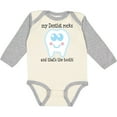 thumbnail image 3 of Inktastic Dentist Rocks Tooth Boys or Girls Long Sleeve Baby Bodysuit, 3 of 5