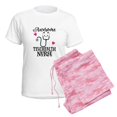 thumbnail image 6 of CafePress - Telehealth Nurse Quote - Women's Short Sleeve Print T-Shirt and Pants Light Cotton Pajama Set, 6 of 7