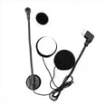thumbnail image 3 of 2X Auricular con Micrófono y Altavoz Tipo C para Motocicletas para Cascos de Media Máscara, 3 of 5
