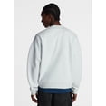 thumbnail image 3 of No Boundaries Crewneck Fleece Sweatshirt with Long Sleeves, Men's XS-4XLT, 3 of 5