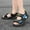 Blue, variant on DuoJiaJ Boys Sandals For Everyday Wear Outdoor Adventures And Leisure Activities With Fixed Design For Summer Comfort Boys Sandals Size 1.5